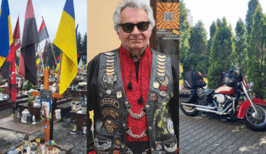 motard en Essonne, André a traversé l'Europe pour aller soutenir les bikers ukrainiens