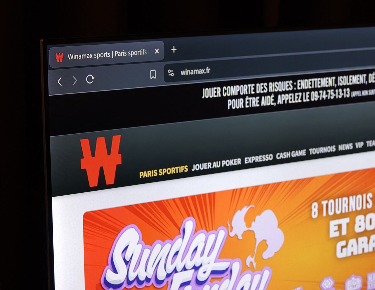 un joueur gagne un million d'euros sur Winamax grâce à une côte folle, un record
