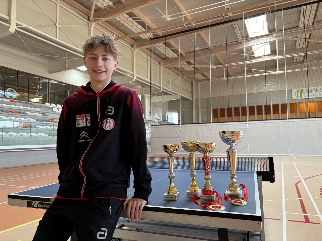 Champion d'Occitanie dans la catégorie cadet, ce jeune pongiste de Toulouse est-il le futur Felix Lebrun ?