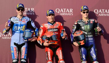 La grille de départ du sprint au GP du Qatar MotoGP
