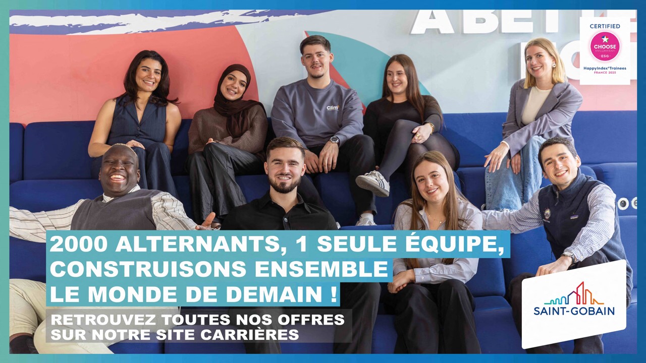 Entreprise historique en France, elle recrute 1000 alternants notamment en Centre-Val de Loire