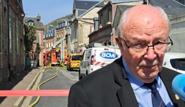après l'explosion à Étretat, le maire ému