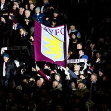 Des supporters d'Aston Villa, en mars 2025.