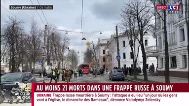Au moins 21 morts dans une frappe russe à Soumy