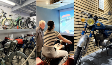 il existe un musée de 750 m2 dédié aux motos anciennes à 1h15 de Strasbourg !