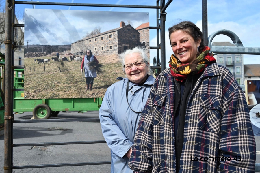 Fay-sur-Lignon : une exposition photos à ciel ouvert sur les paysans du Plateau à voir sur le foirail