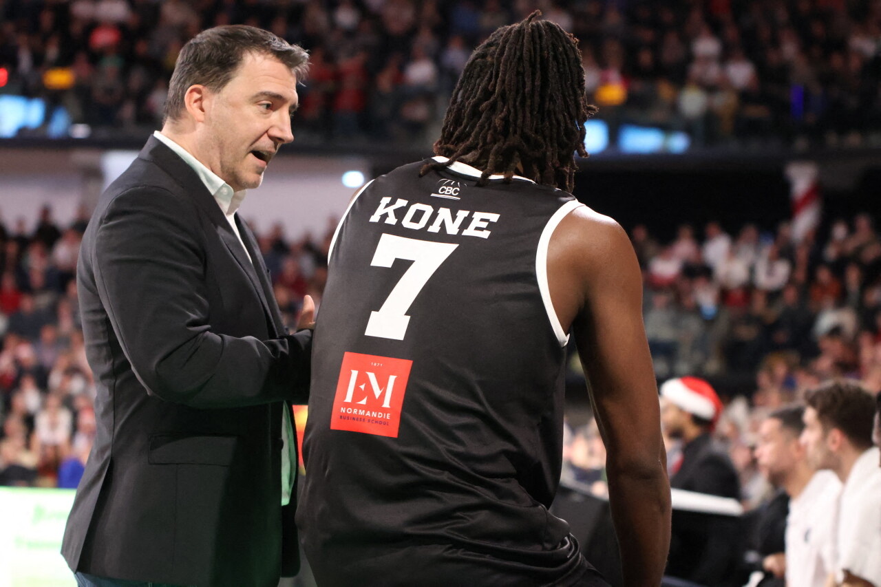Basket. À Nantes, Stéphane Eberlin salue une "très belle victoire" du Caen BC