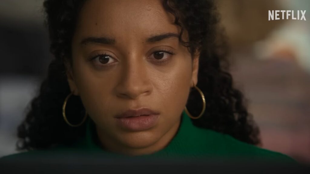 Le personnage de Maria dans Bête Noire // Source : Netflix