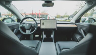 Intérieur Tesla