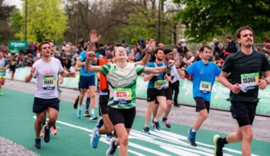 La déferlante Schneider Electric sur le marathon de Paris
