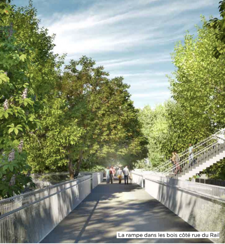 passerelle cyclable koenigshoffen