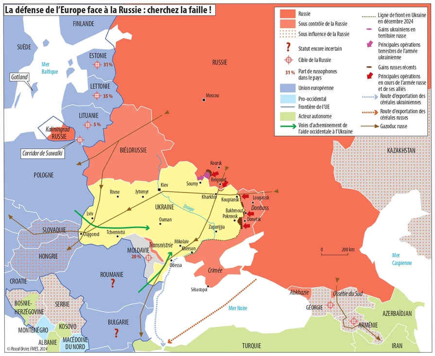 La défense de l'Europe face à la Russie : cherchez la faille !