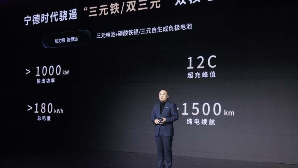 CATL a présenté plusieurs technologies de batterie impressionnantes à Shanghai // Source : CATL