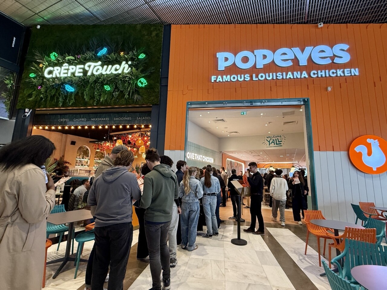 le fast-food de poulet frit Popeyes débarque en force à Lille