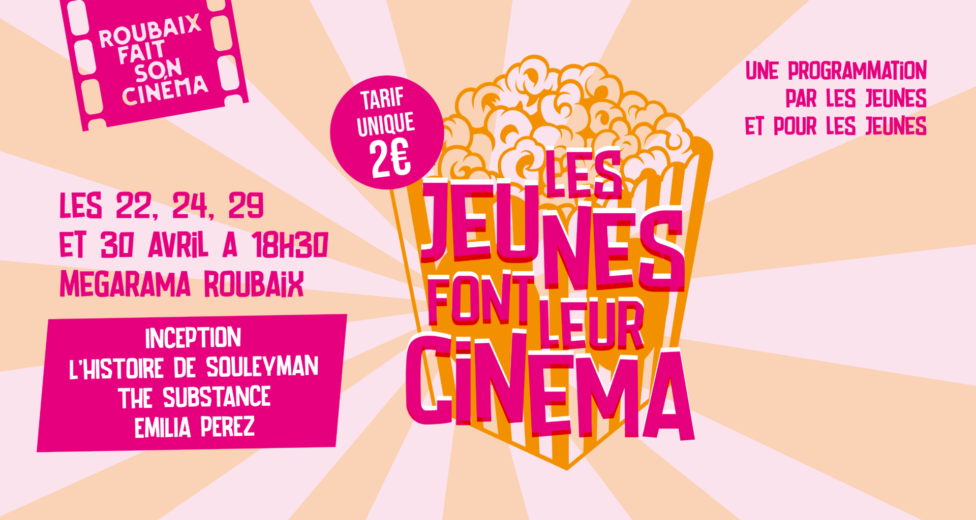 C'est le Printemps : « Les Jeunes font leur cinéma » 🎬