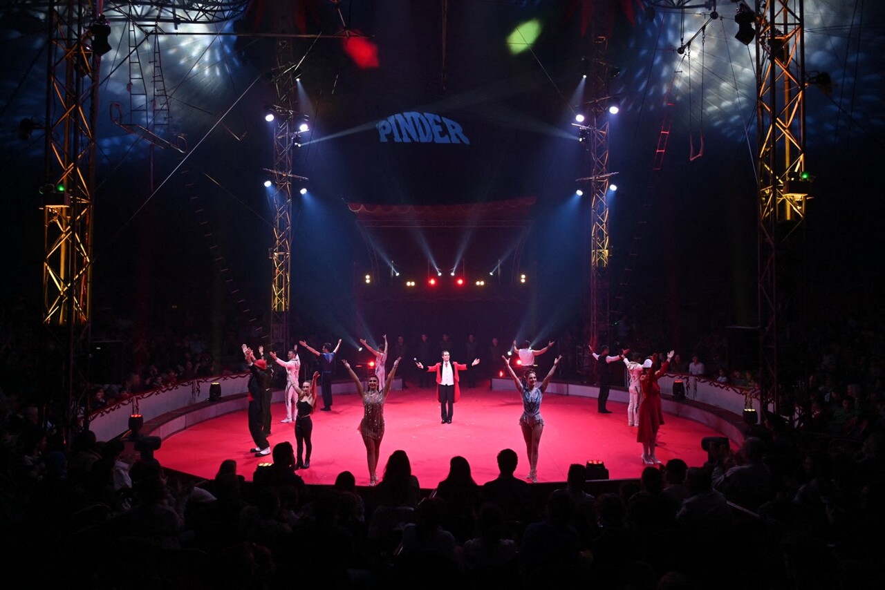 quand sera-t-il possible de voir le spectacle du célèbre Cirque Pinder ?