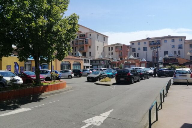 La place avant les travaux, l’été dernier. (© Photo d'archives / Maire Lamarque / Actu Toulouse)