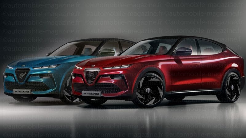 Comme pour son petit frère Junior, l'Alfa Romeo Stelvio bénéficiera de deux types de calandres afin de distinguer les versions thermiques des électriques.
