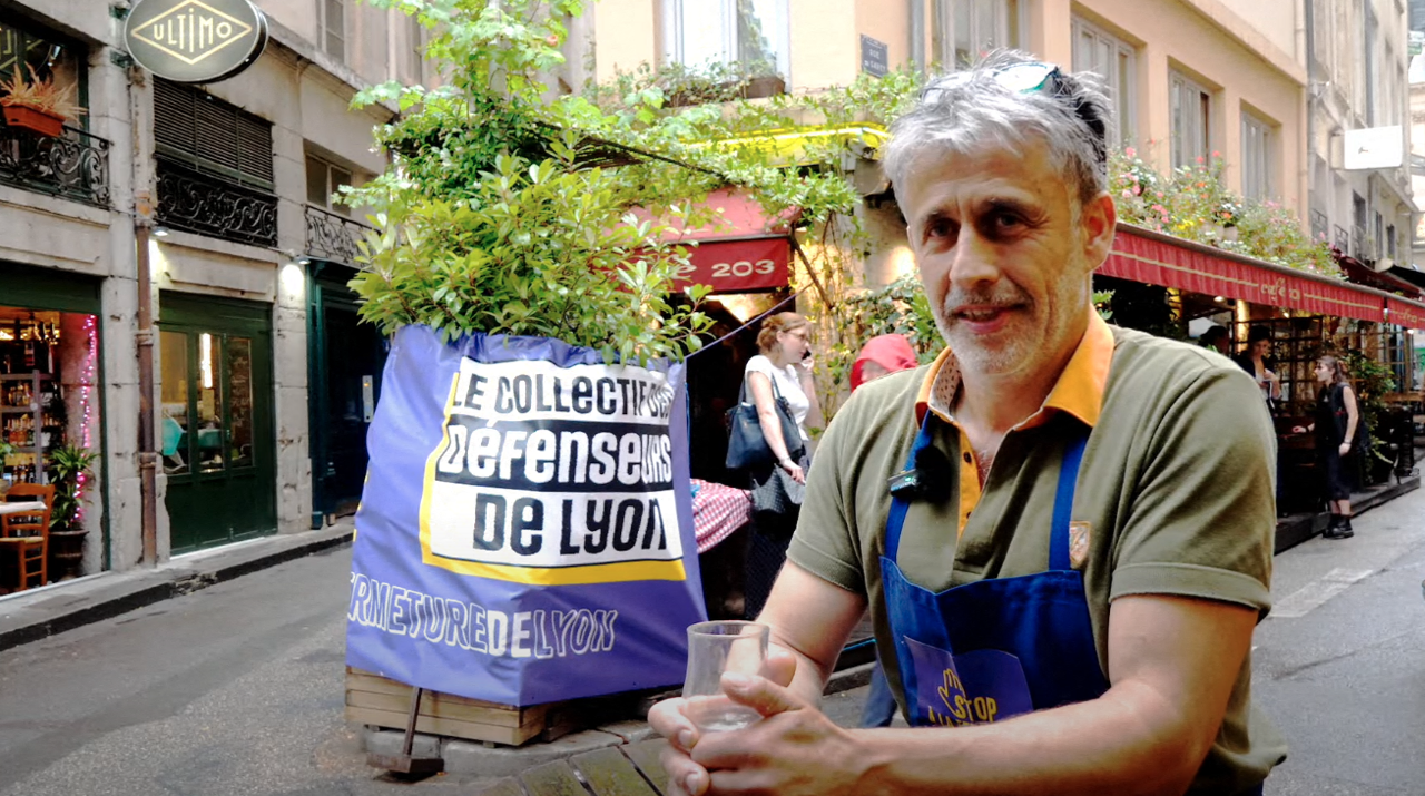 Lyon. Le commerçant pousse un énorme coup de gueule contre les travaux et dérape