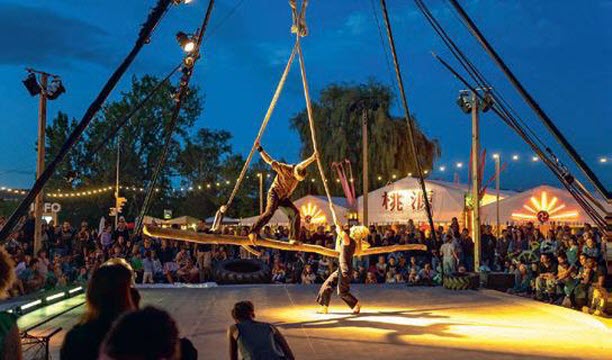 Compagnie « T’es rien sans la Terre ». Photo ER