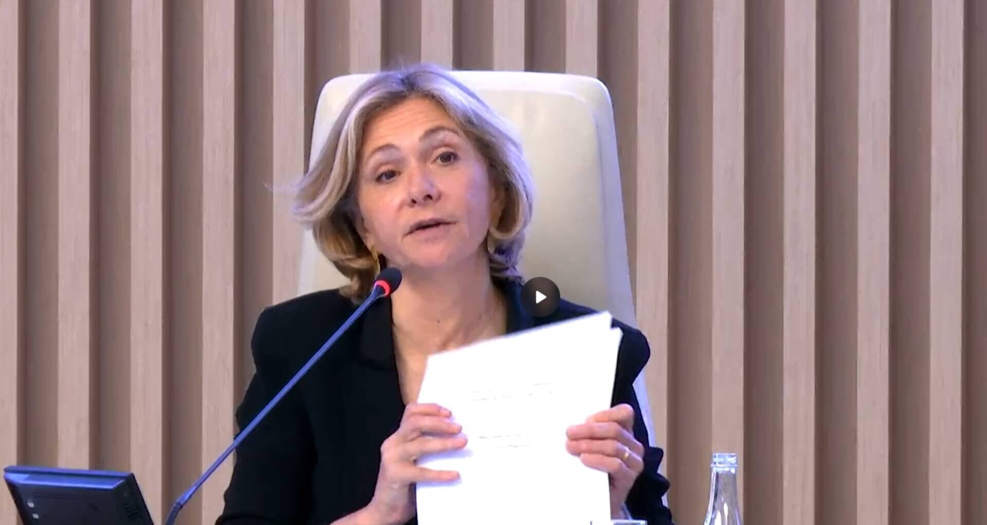 Valérie Pécresse réaffirme son "attachement" au Ceser Ile-de-France