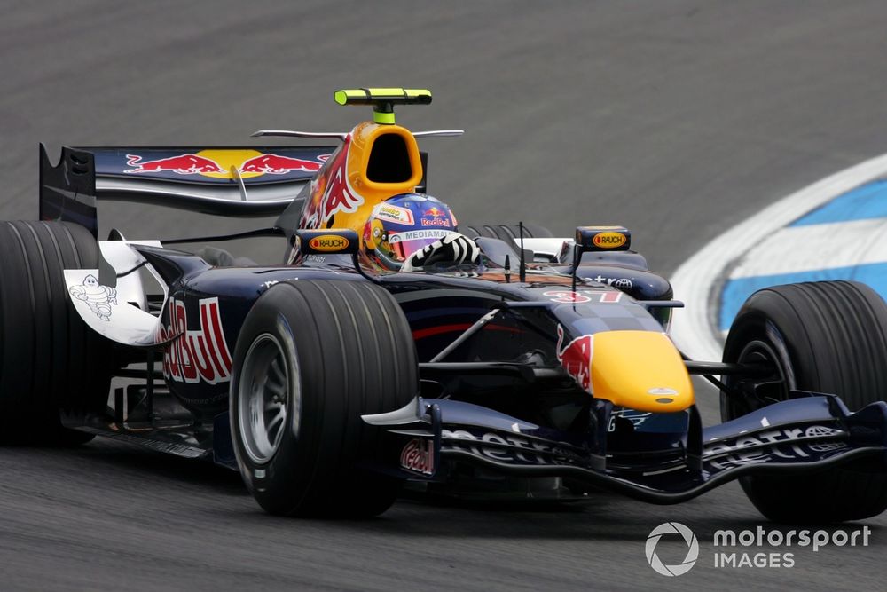Robert Doornbos, pilote de réserve Red Bull Racing en 2006.