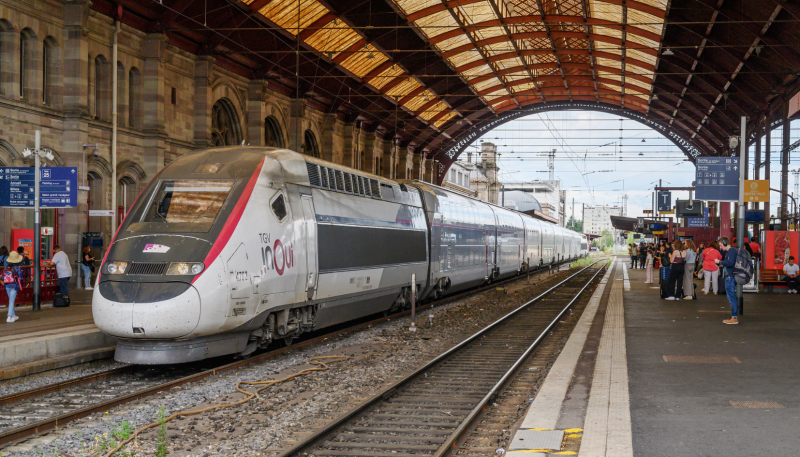 train TGV Strasbourg gare