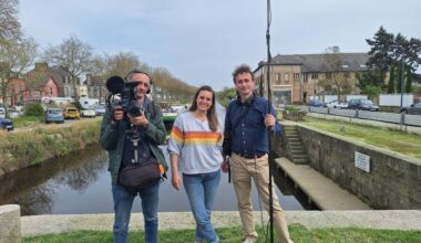 Défi d'une kayakiste olympique sur le canal de Nantes à Brest