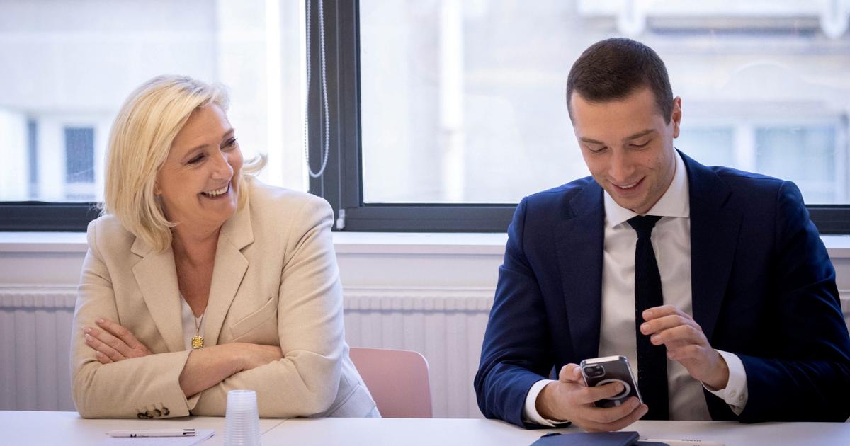 Le Pen et Bardella dominent largement les intentions de vote, d’après un sondage