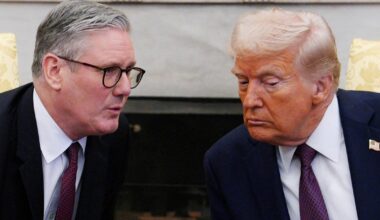 Trump attaque le gouvernement britannique sur la liberté d’expression, au sujet de l’avortement