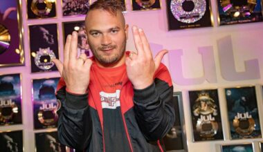 Après un deuxième show au Vélodrome, Jul s'offre un nouveau store... à Paris