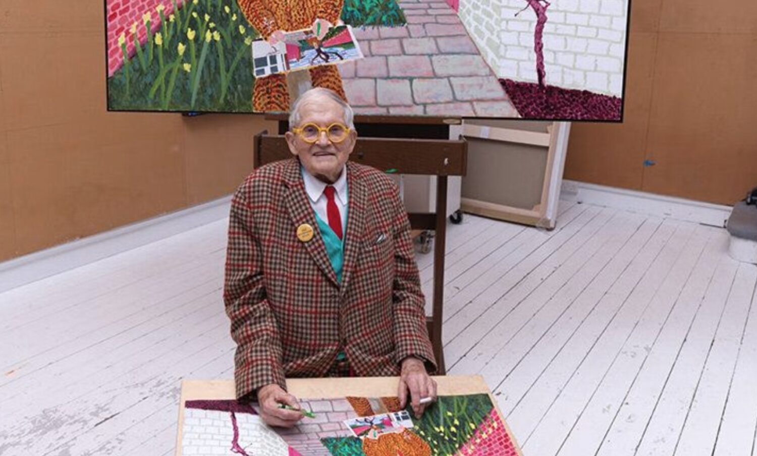 Quand la cigarette du peintre David Hockney fait scandale
