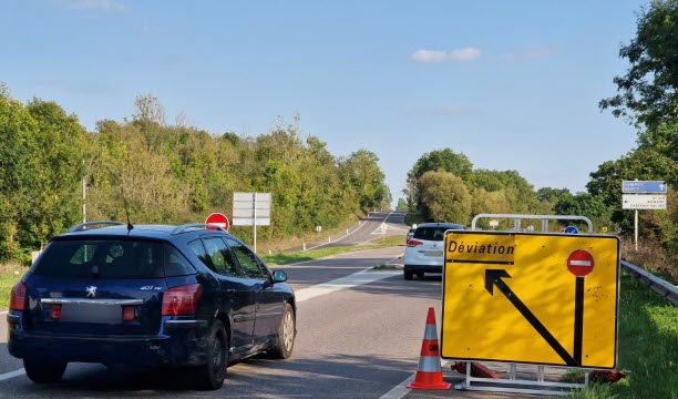 Depuis plusieurs années, le viaduc d'Autreville-sur-Moselle fait l'objet de campagnes de travaux. Photo ER