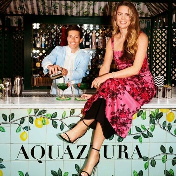 Aquazzura inaugure un bar à cocktails à l'hôtel de Russie de Rome