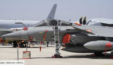le Rafale en démonstration non loin de la menace russe