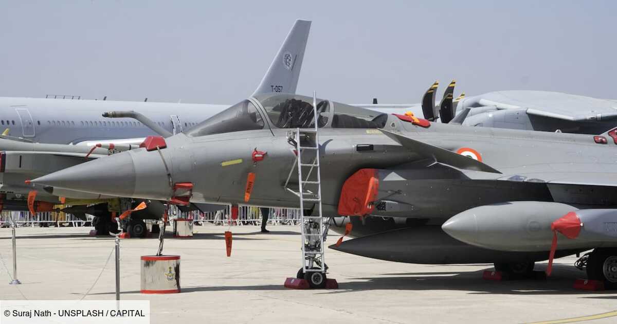 le Rafale en démonstration non loin de la menace russe