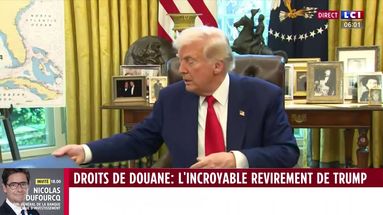 Droits de douane : l'invraisemblable revirement de Trump