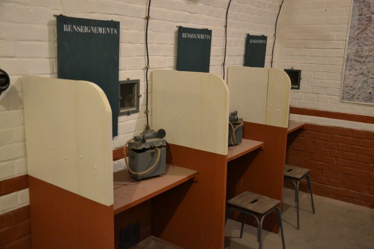 Fort Ducrot poste de commandement