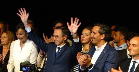 À Marseille, Bruno Retailleau assume la ligne dure