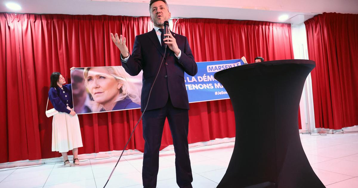avant le meeting à Paris dimanche, 500 personnes se rassemblent à Marseille