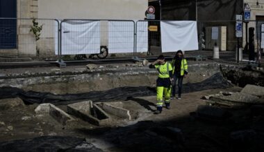 une nécropole mérovingienne de 59 sarcophages découverte lors de fouilles archéologiques