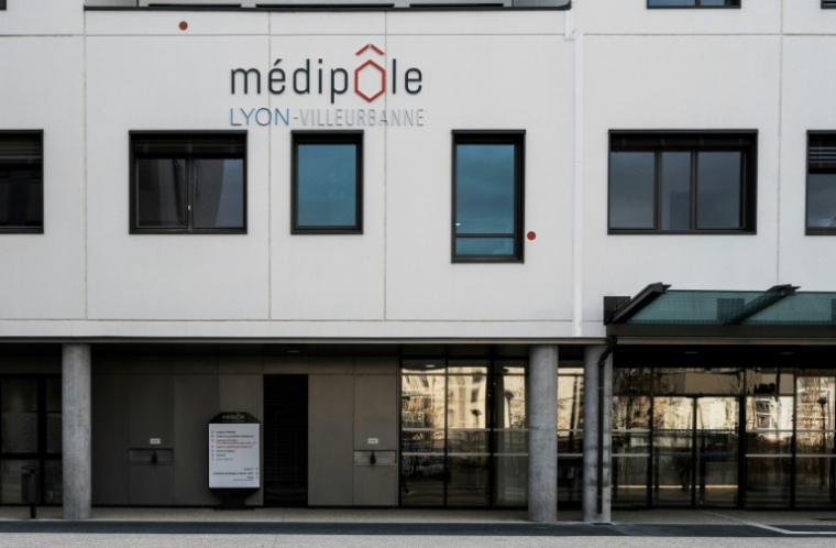 La clinique Médipôle de Lyon-Villeurbanne, le 2 janvier 2019 à Villeurbanne, dans le Rhône ( AFP / JEFF PACHOUD )