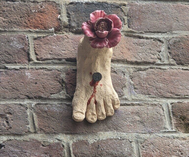 Une œuvre qui vous fait du pied…