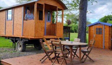 un nouveau lieu de vacances en roulotte
