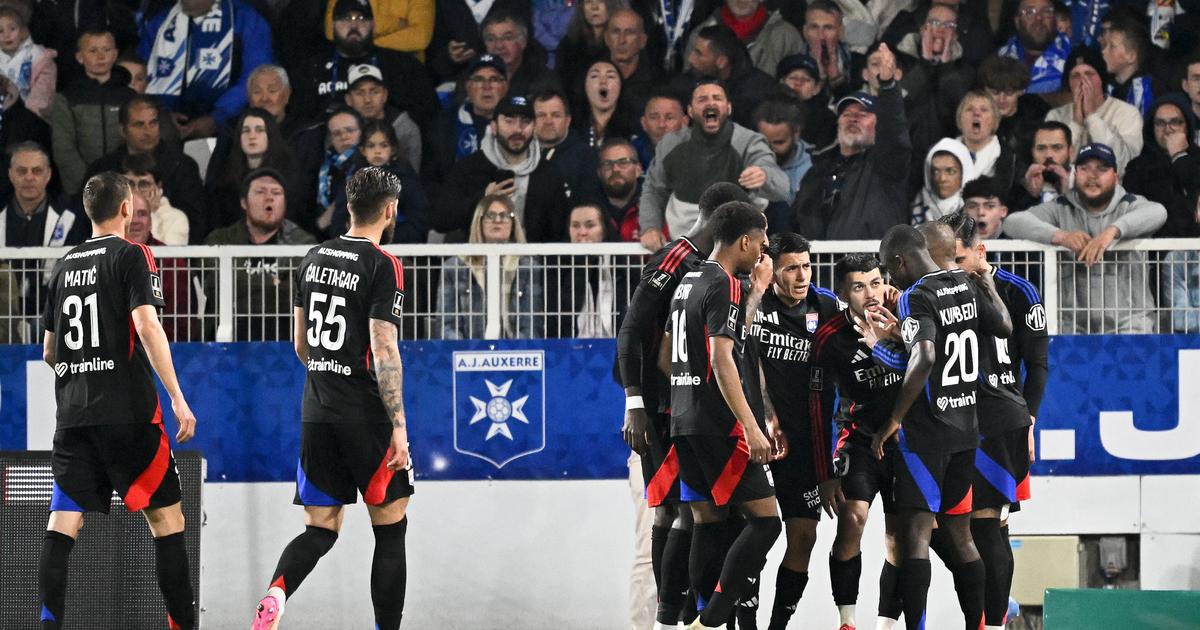 vainqueur à Auxerre, Lyon grimpe dans le Top 4 avant de retrouver Manchester United