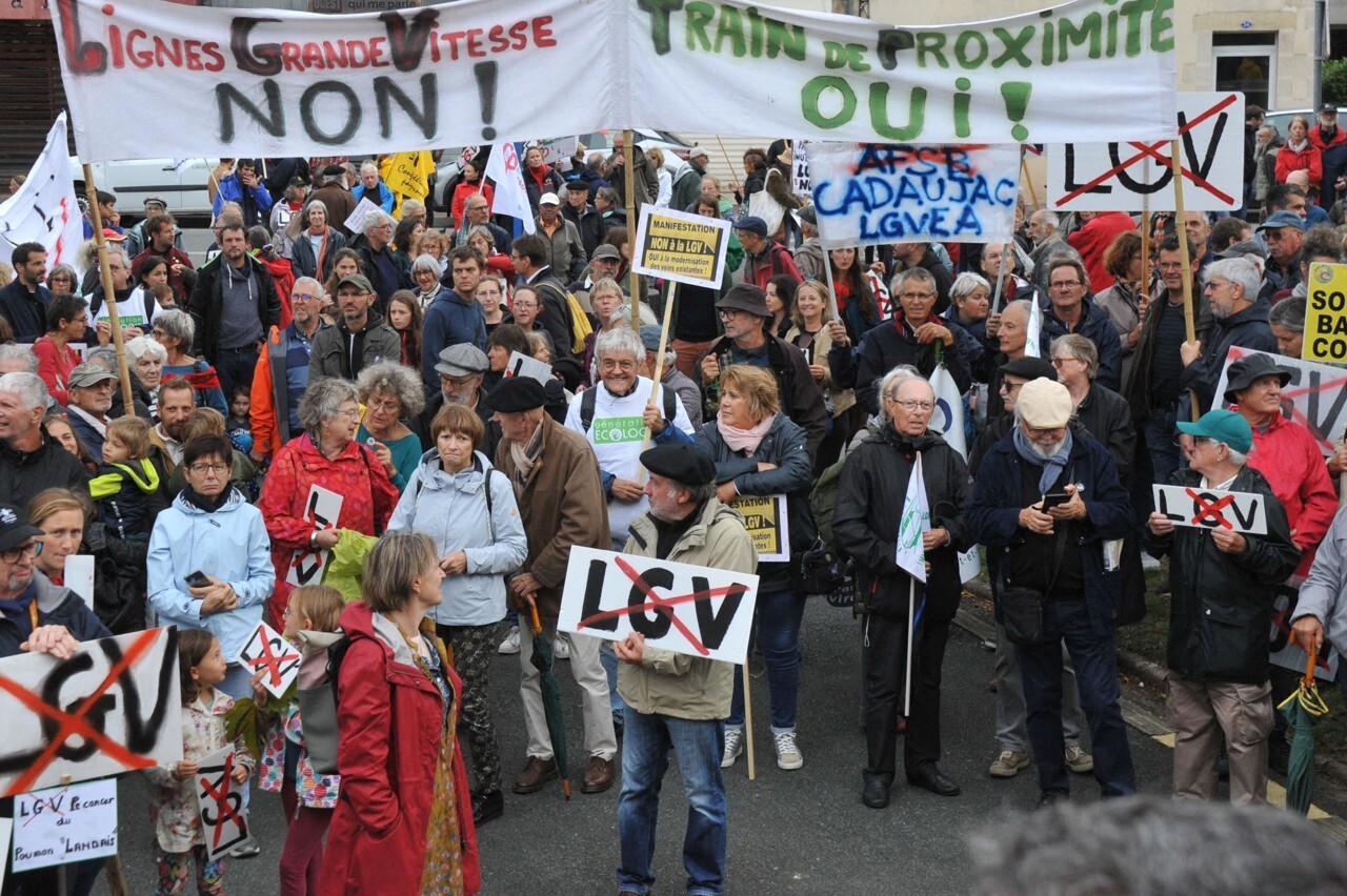 Au sud de Bordeaux, les travaux pour la LGV ne sont pas suspendus : "Rien n'est joué"