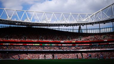 Emirates Stadium. 