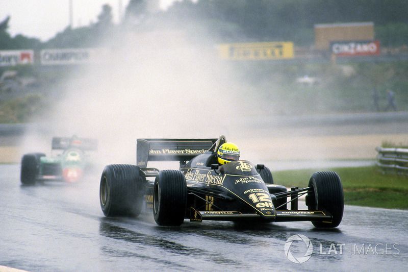La démonstration d'Ayrton Senna sous la pluie d'Estoril. 