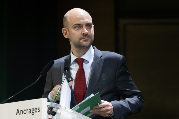 Le ministre français des Affaires étrangères Jean-Noël Barrot prononce un discours au Palais du Pharo à Marseille, dans le sud de la France, le 16 avril 2025 ( AFP / MIGUEL MEDINA )