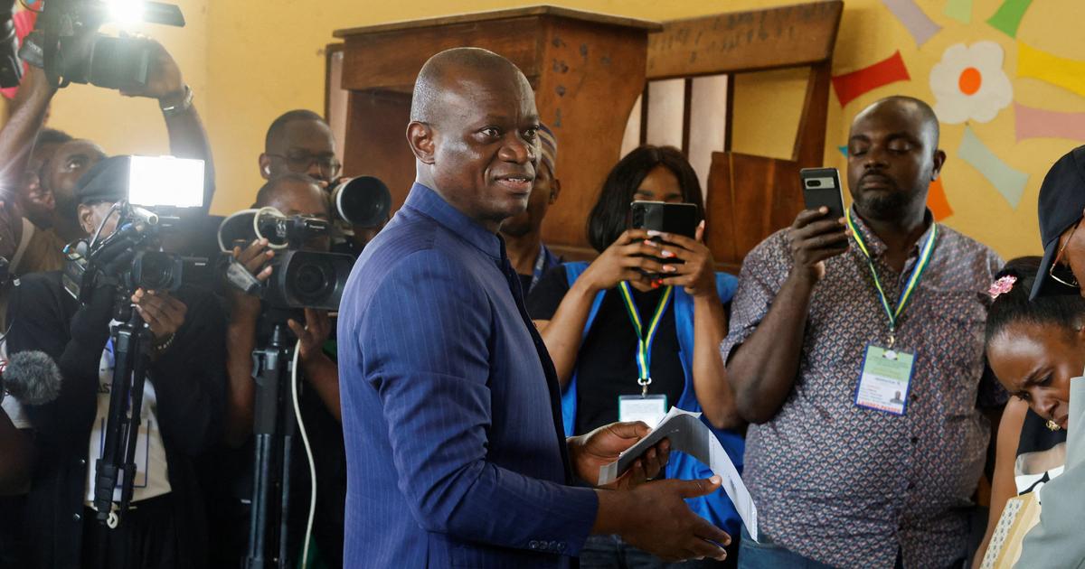 Au Gabon, le «président-candidat» Oligui largement en tête des résultats partiels de la présidentielle